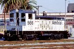 Amtrak SSB1200 AMTK #566 blue flagged.